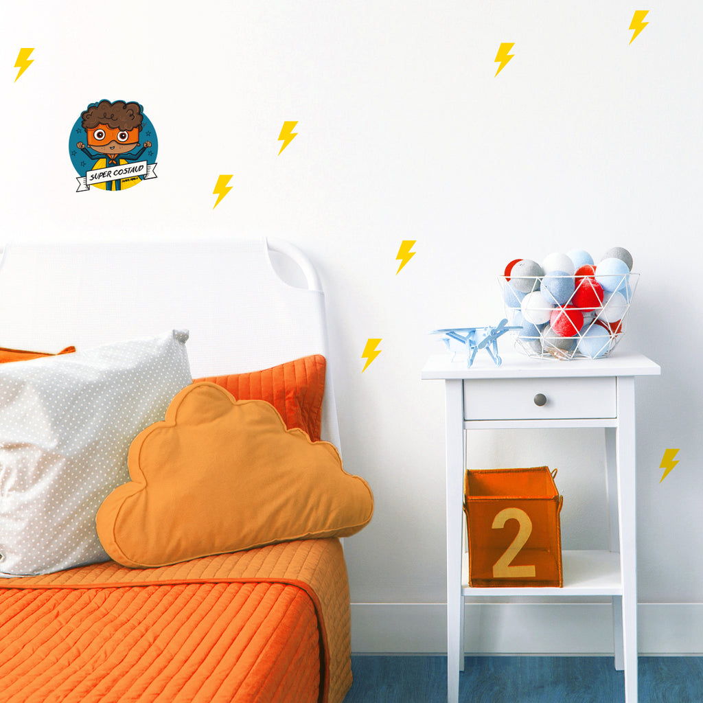 Super Hero Personalizable Wall Decals