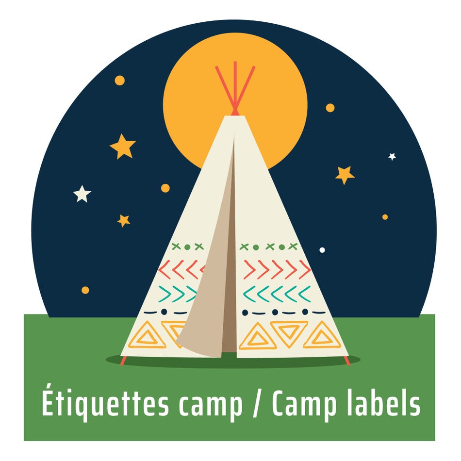 Camp Labels